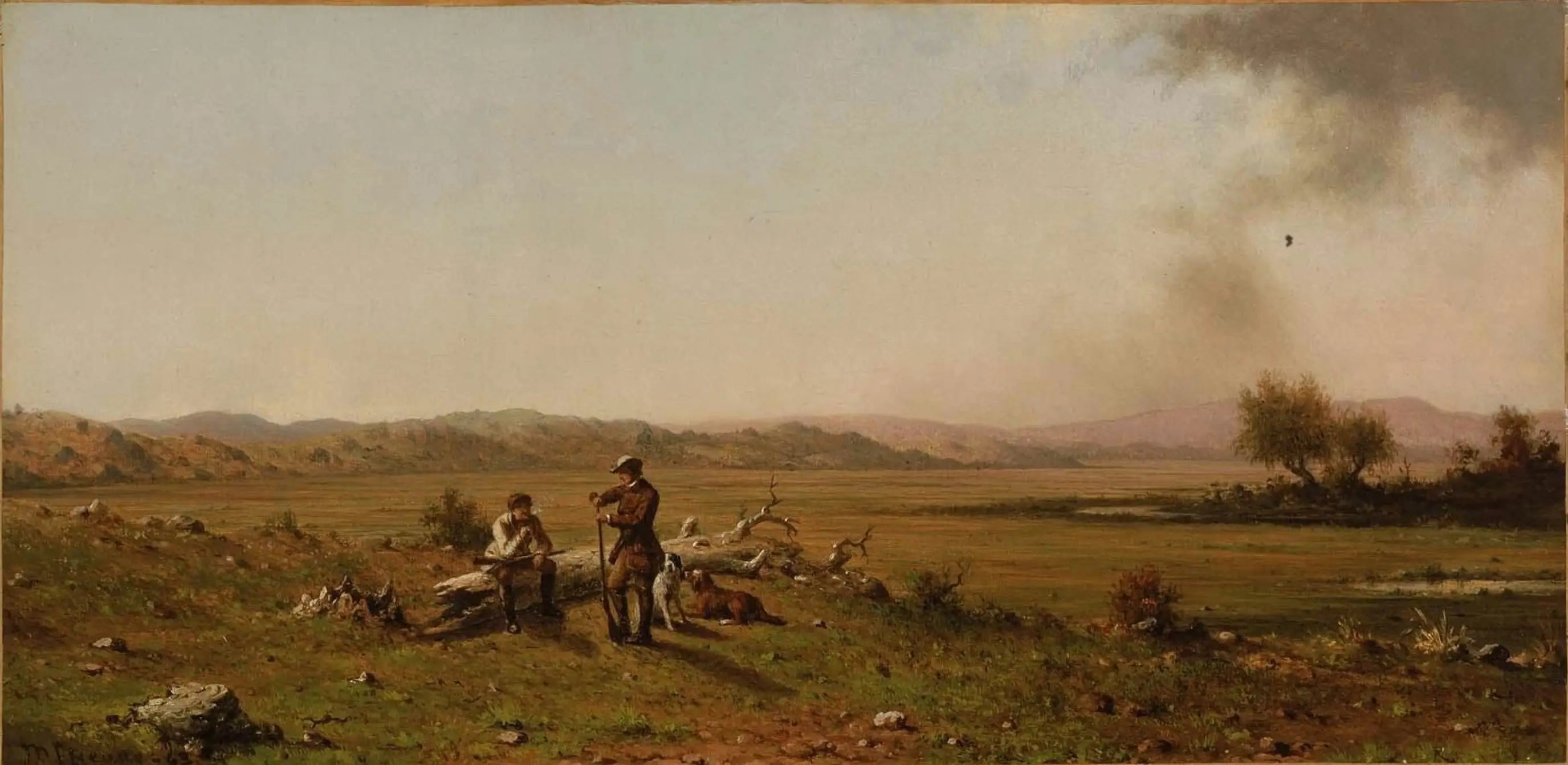 Chasseurs au repos - Martin Johnson Heade - Alpha Reproduction