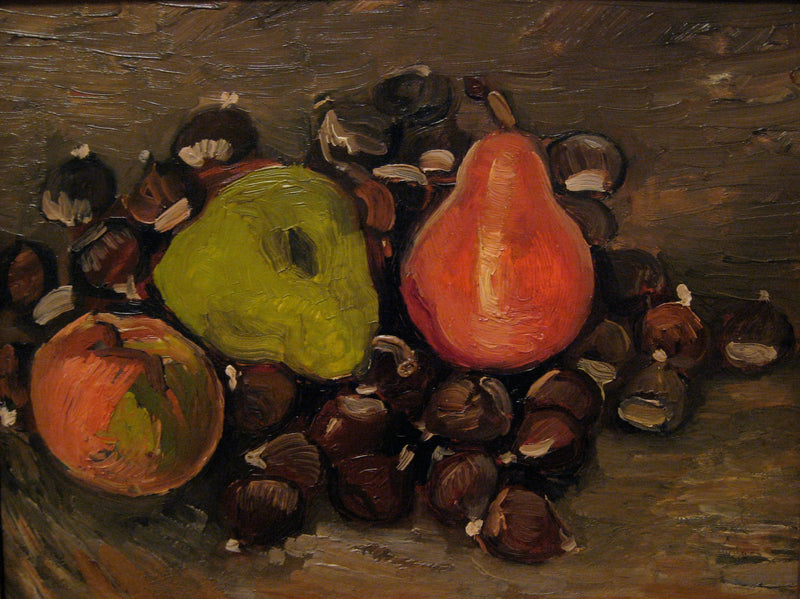 Martwa natura z owocami i kasztanami - Vincent van Gogh