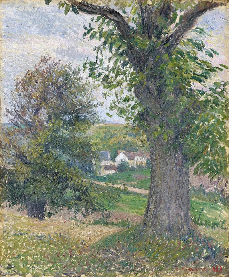 Kasztanowce w Osny - Camille Pissarro
