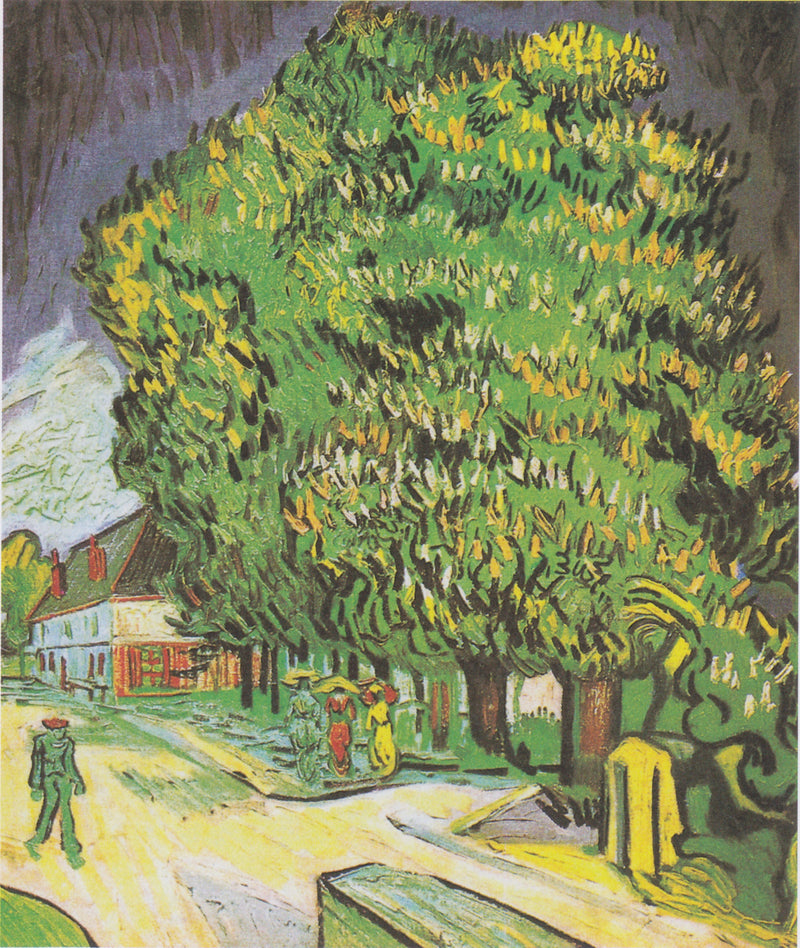 Kasztanowce w kwiecie - Vincent van Gogh
