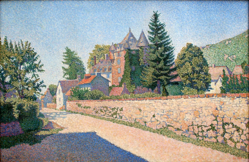Zamek w Comblat - Paul Signac
