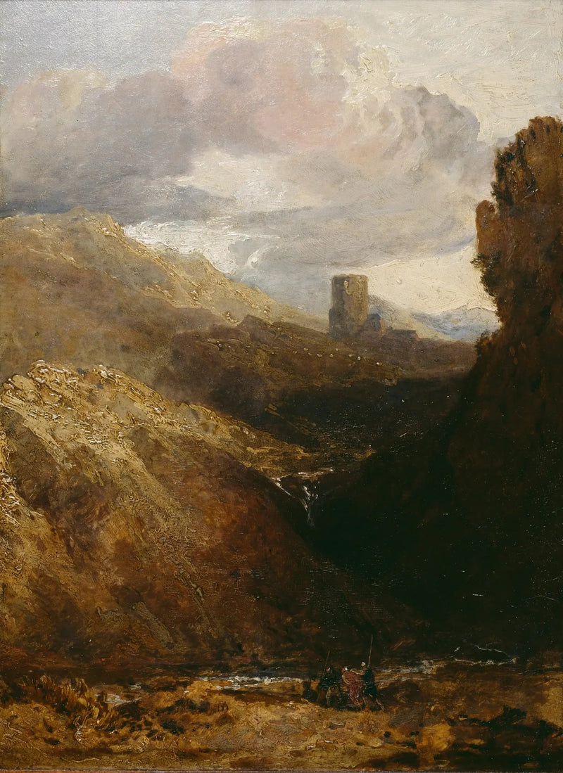 Zamek Dolbadarn - J. M. W. Turner