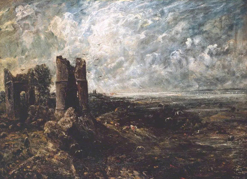 Château de Hadleigh (szkic) - John Constable
