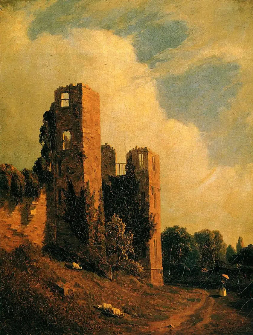 Zamek Kenilworth - Sanford Robinson Gifford