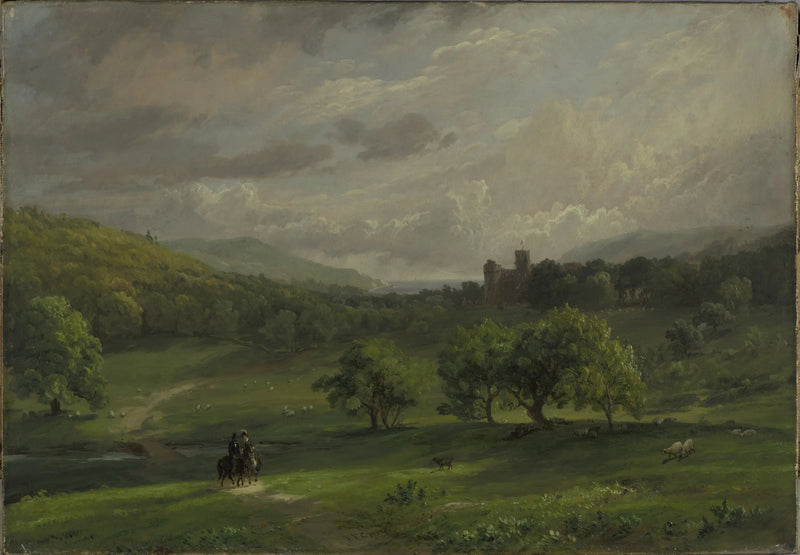Zamek Lulworth - Jasper Francis Cropsey