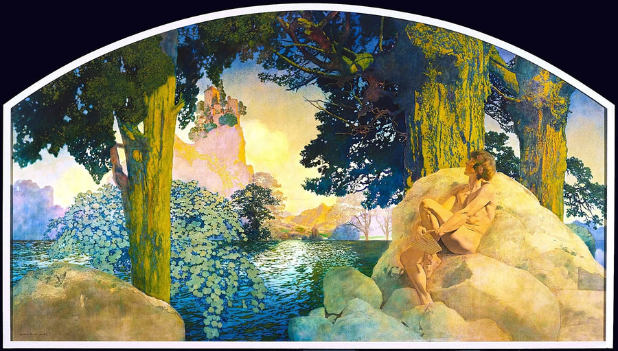 Zamek marzeń na niebie - Maxfield Parrish