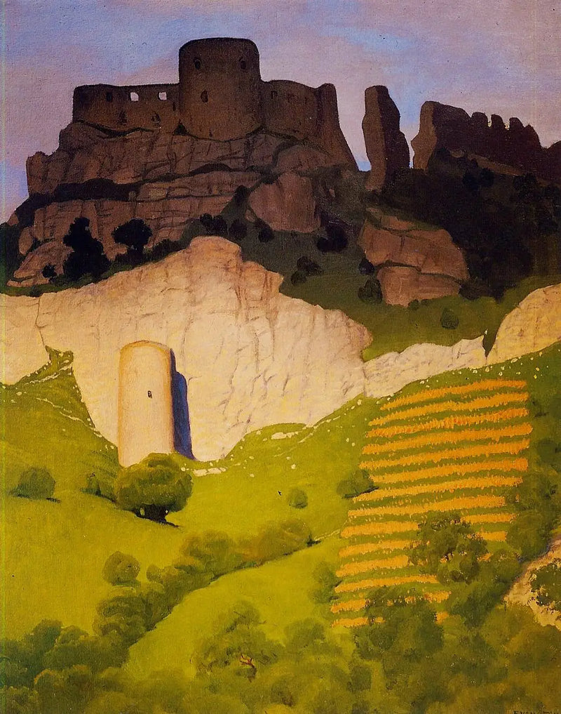 Zamek Château Gaillard w Andelys - Félix Vallotton