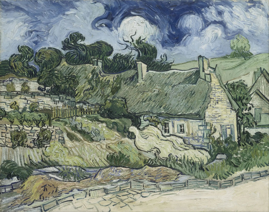 Chaumes de Cordeville - Vincent van Gogh