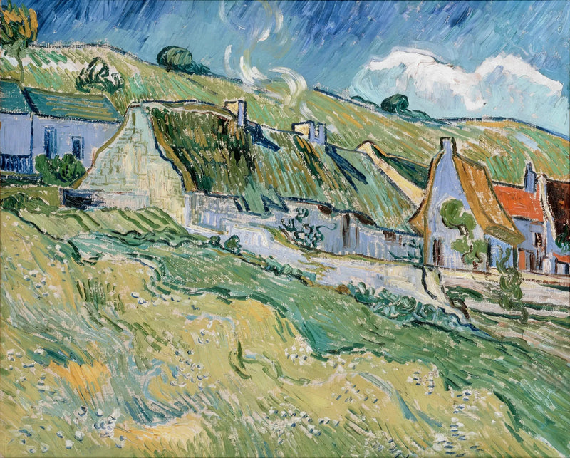 Chaty w Auvers-sur-Oise - Vincent van Gogh