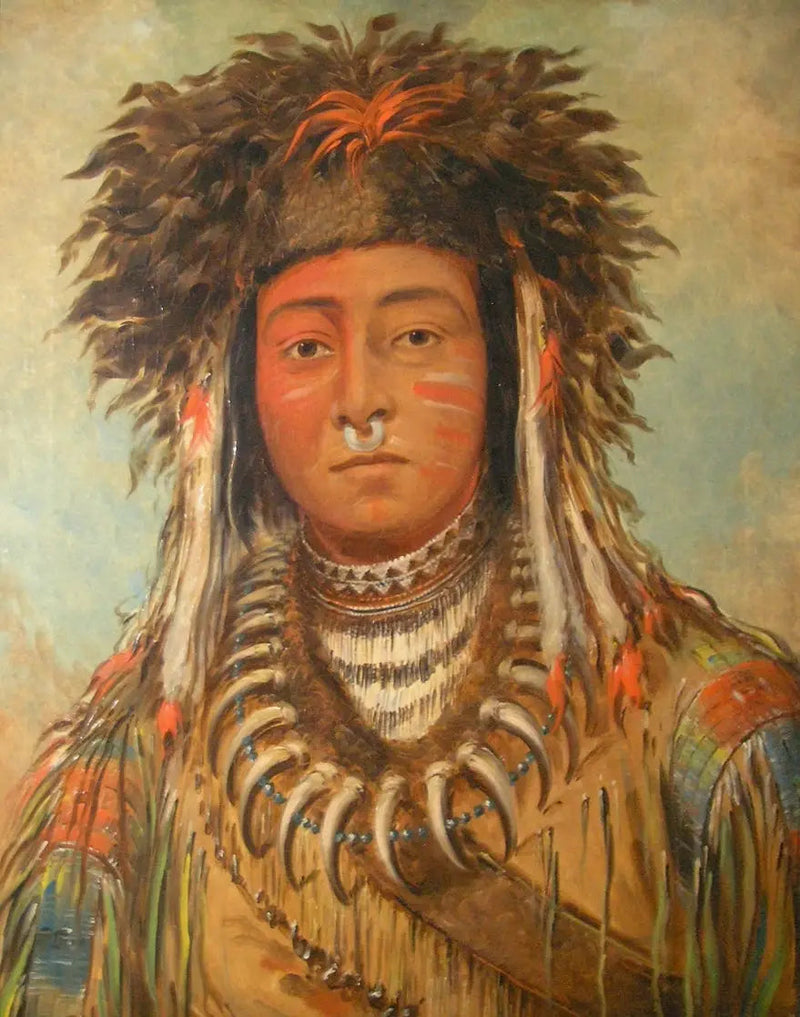 Szef chłopców - Ojibbeway - George Catlin