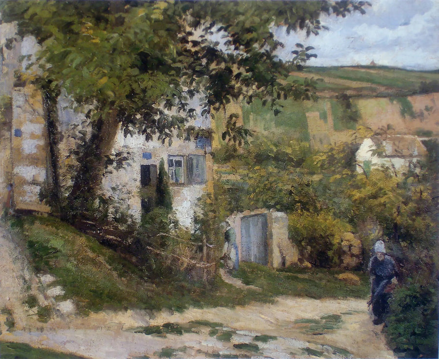 Droga do L'Hermitage - Camille Pissarro