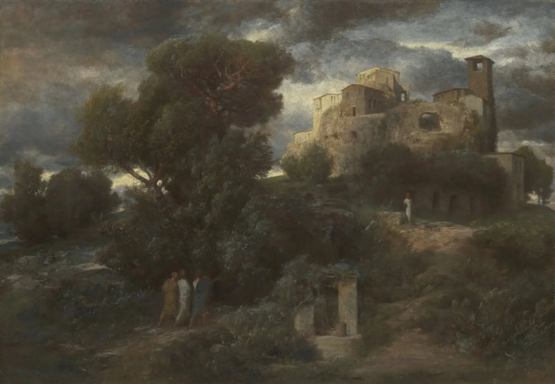 Ścieżka do Emmaus - Arnold Böcklin