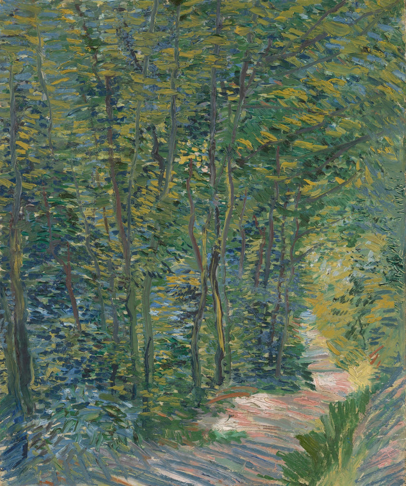 Ścieżka w lesie - Vincent van Gogh