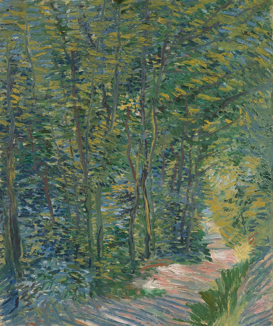 Ścieżka w lesie - Vincent van Gogh