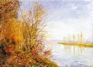 Droga By w lesie Roches-Courtaut, lato św. Marcina - Alfred Sisley