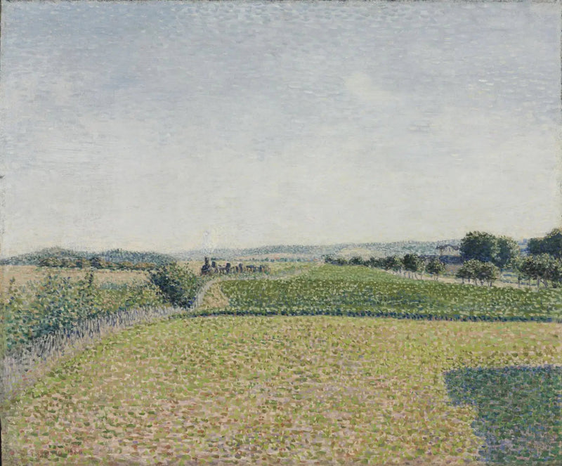 Kolej do Dieppe - Camille Pissarro