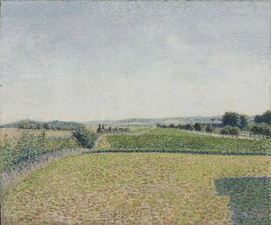 Kolej do Dieppe - Camille Pissarro