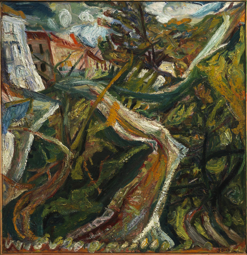 Droga do źródła Tins w Céret - Chaim Soutine