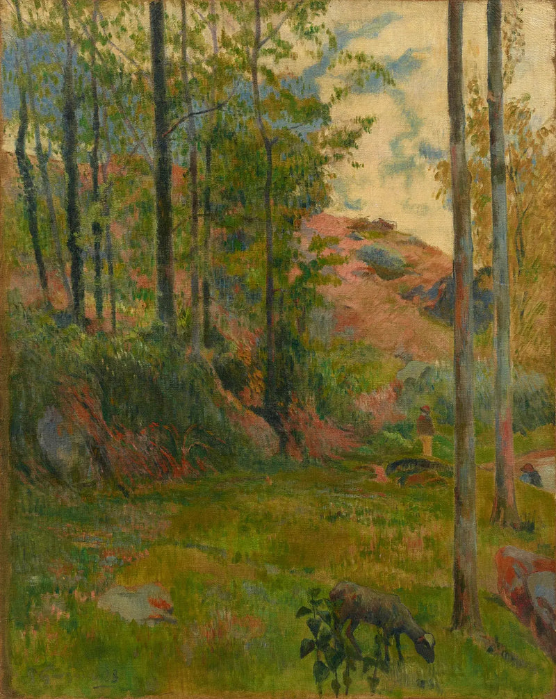 Ścieżka u dołu Pont-Aven - Paul Gauguin