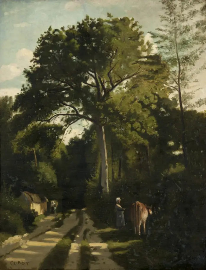 Leśna ścieżka, Ville d'Avray - Jean-Baptiste Camille Corot