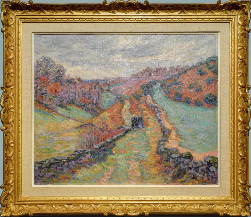 Ścieżka w pobliżu Crozant. - Armand Guillaumin