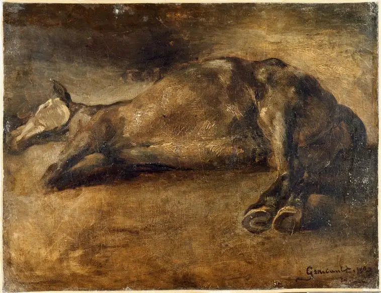Martwy koń - Théodore Géricault
