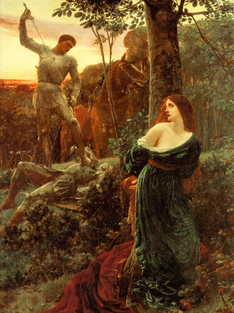 Rycerskość - Frank Bernard Dicksee