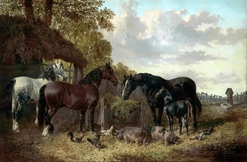 Konie, świnie i drób - John Frederick Herring, Sr.
