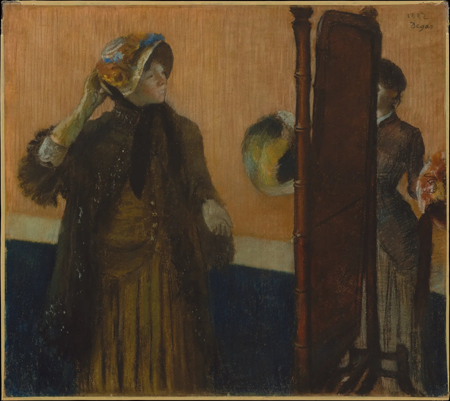 U modystki - Edgar Degas