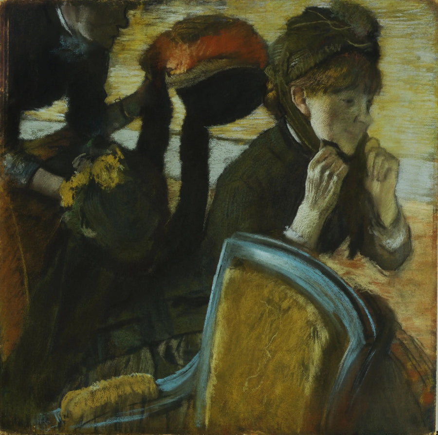 U modystki - Edgar Degas