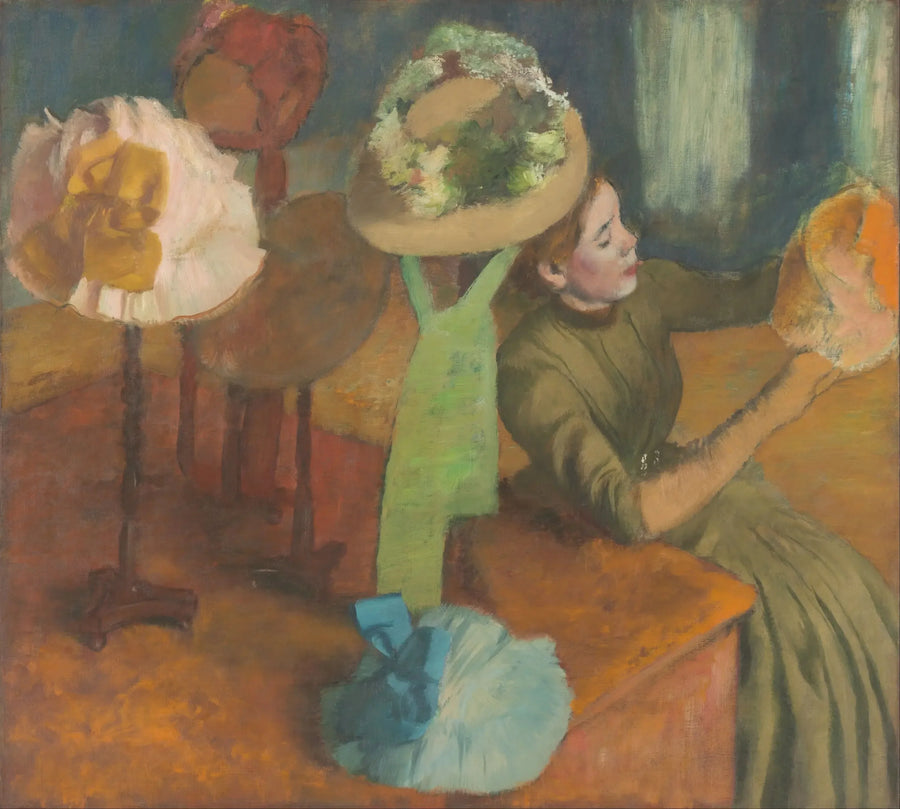 U modystki - Edgar Degas