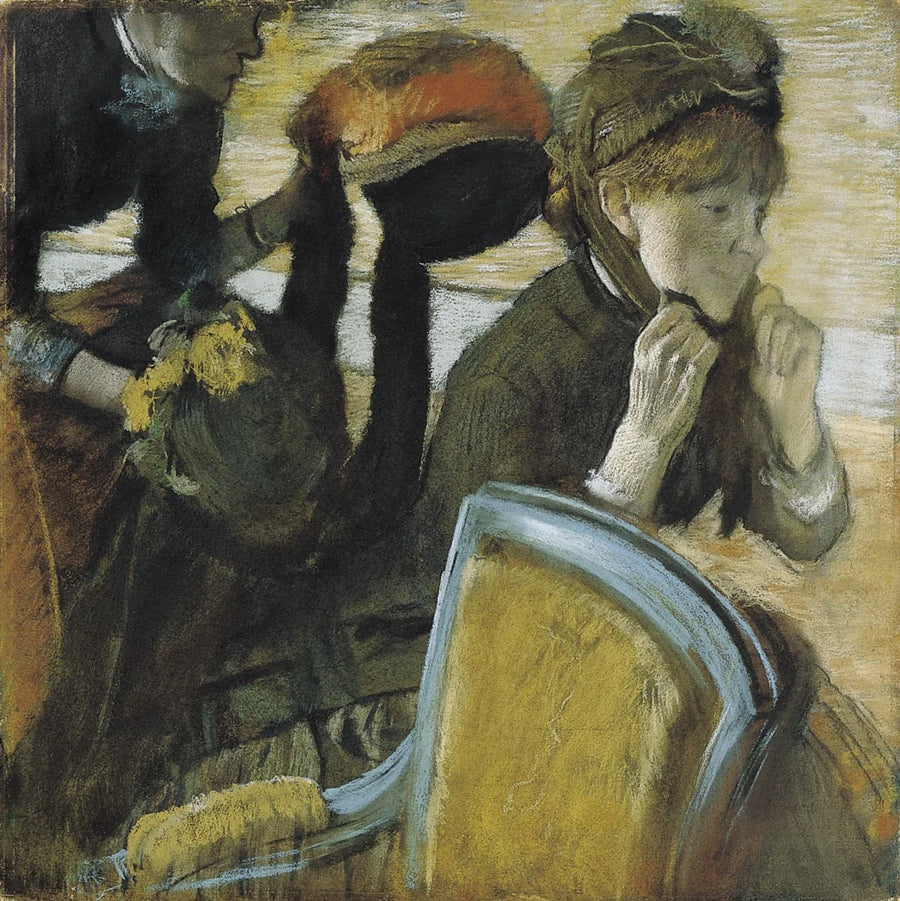U modystki - Edgar Degas
