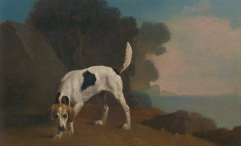 Biegający pies - George Stubbs