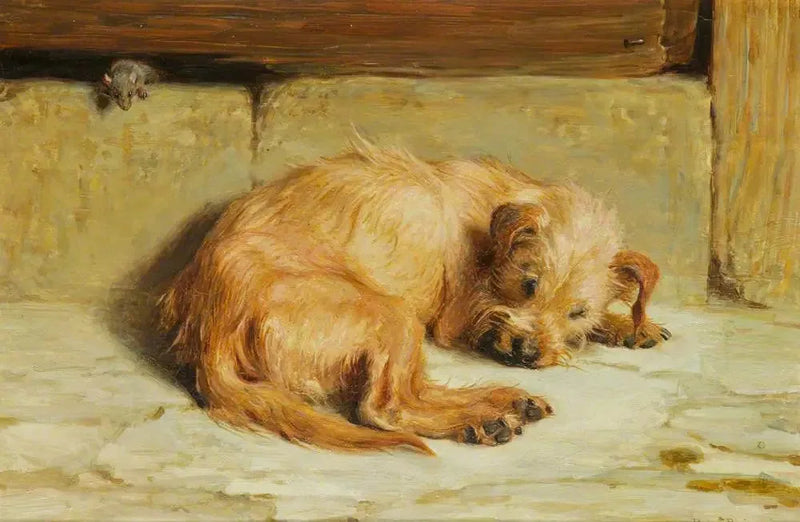 Pies stróżujący - Briton Rivière