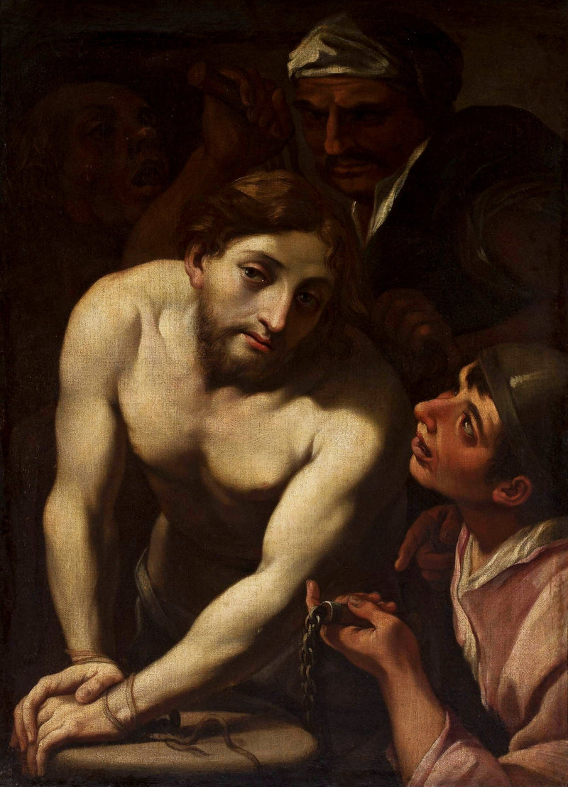 Chrystus u kolumny - Gerrit van Honthorst