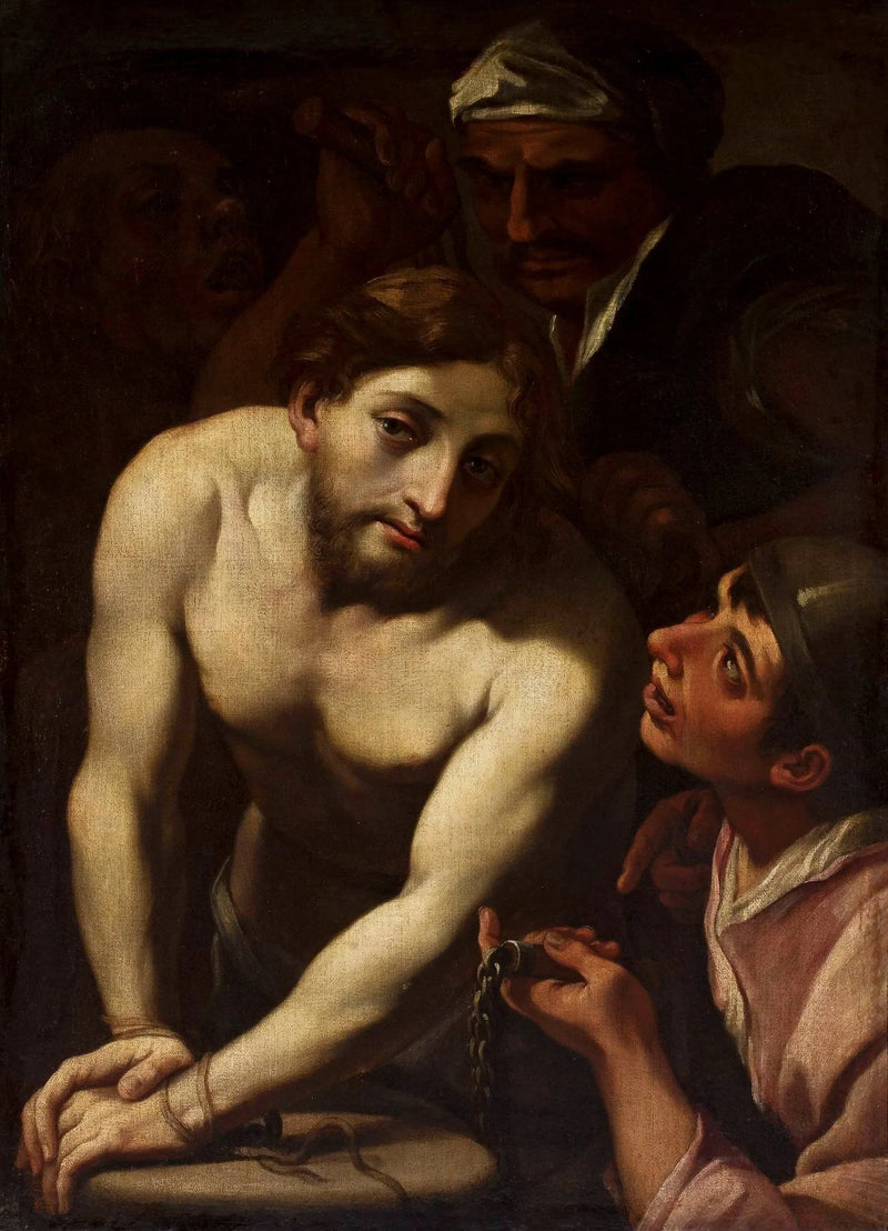 Chrystus u kolumny - Gerrit van Honthorst