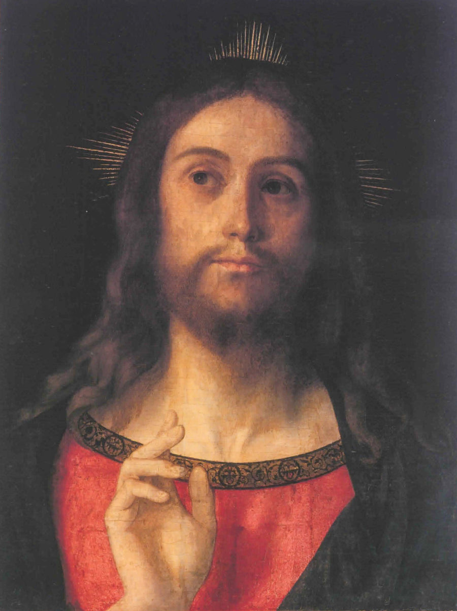 Chrystus błogosławiący - Giovanni Bellini