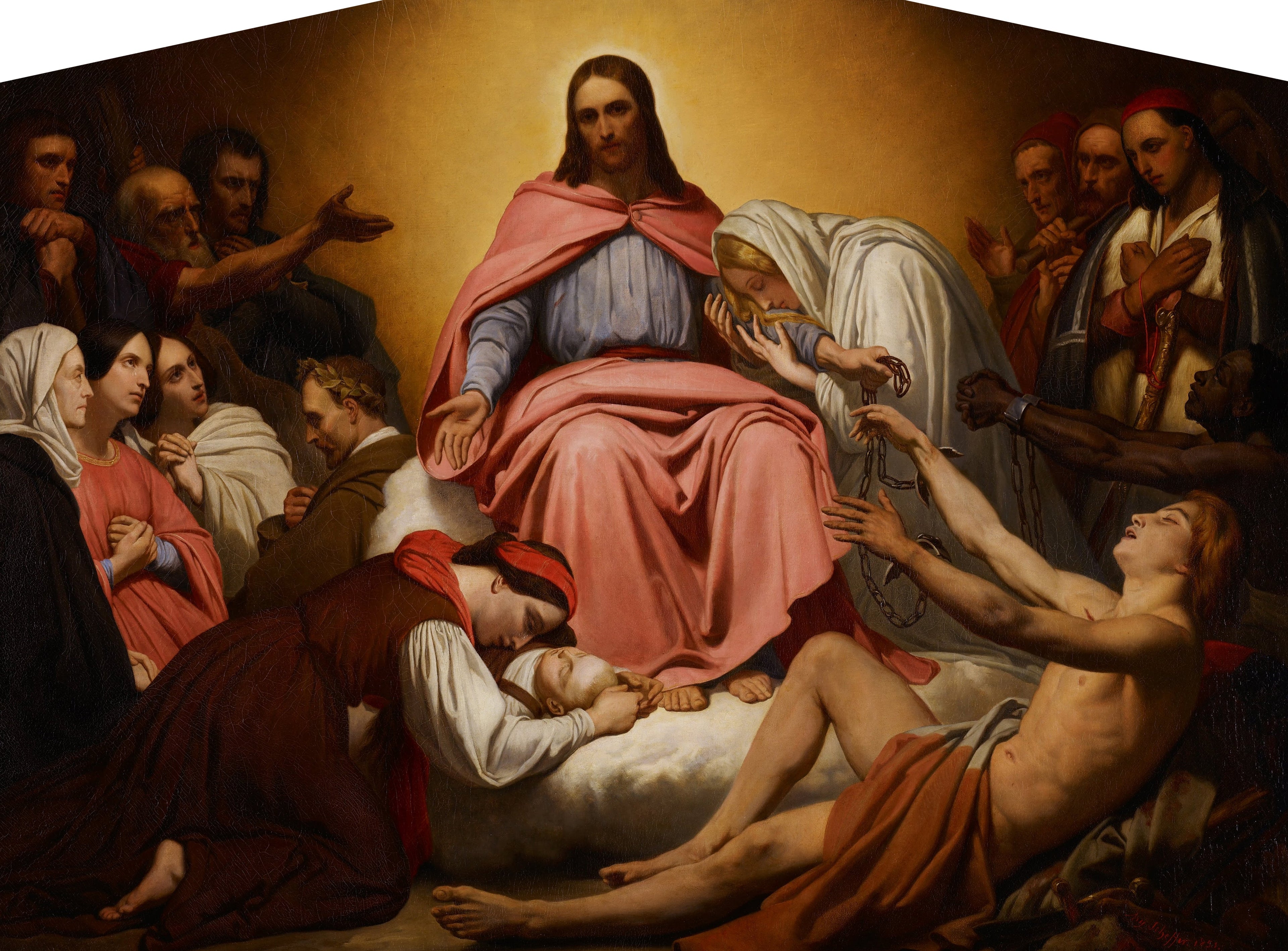 Christ Consolateur - Ary Scheffer - Alpha Reproduction