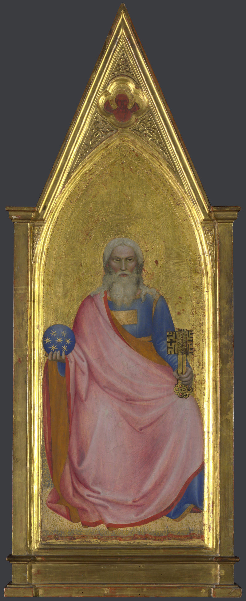 Chrystus z Apokalipsy: Panel Centralnej Płyty - Giovanni da Milano