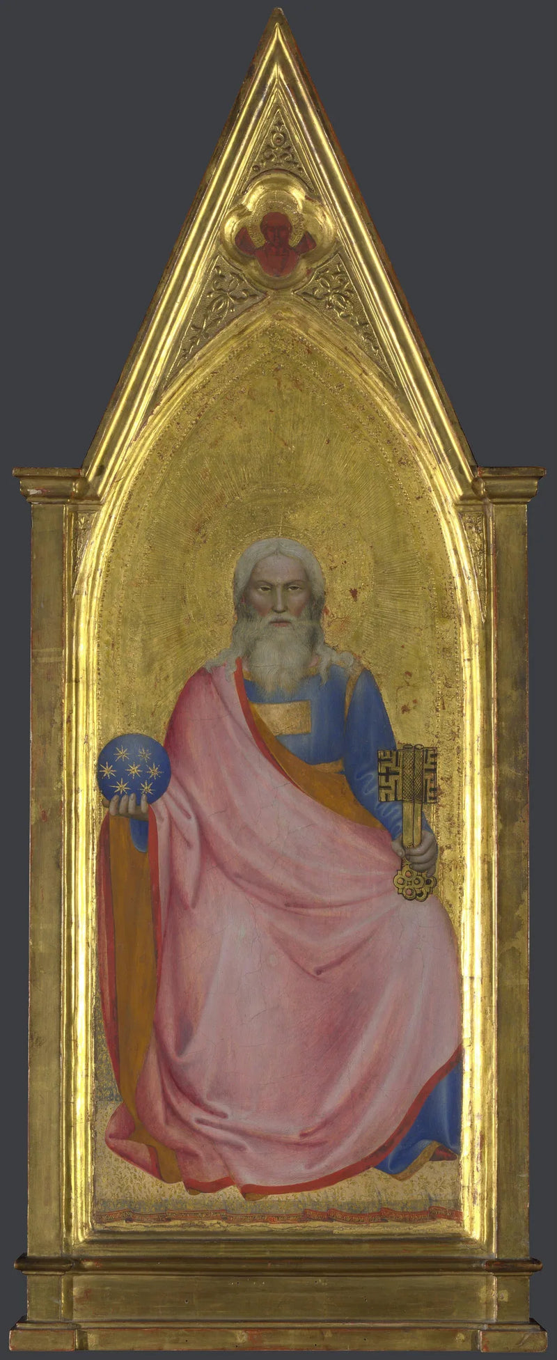 Chrystus z Apokalipsy: Panel Centralnej Płyty - Giovanni da Milano