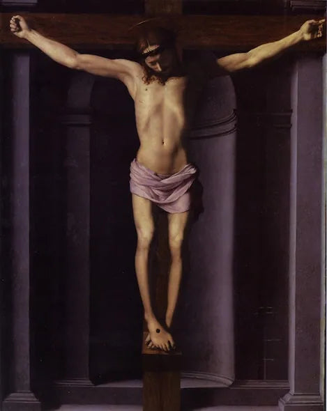 Chrystus na krzyżu - Bronzino