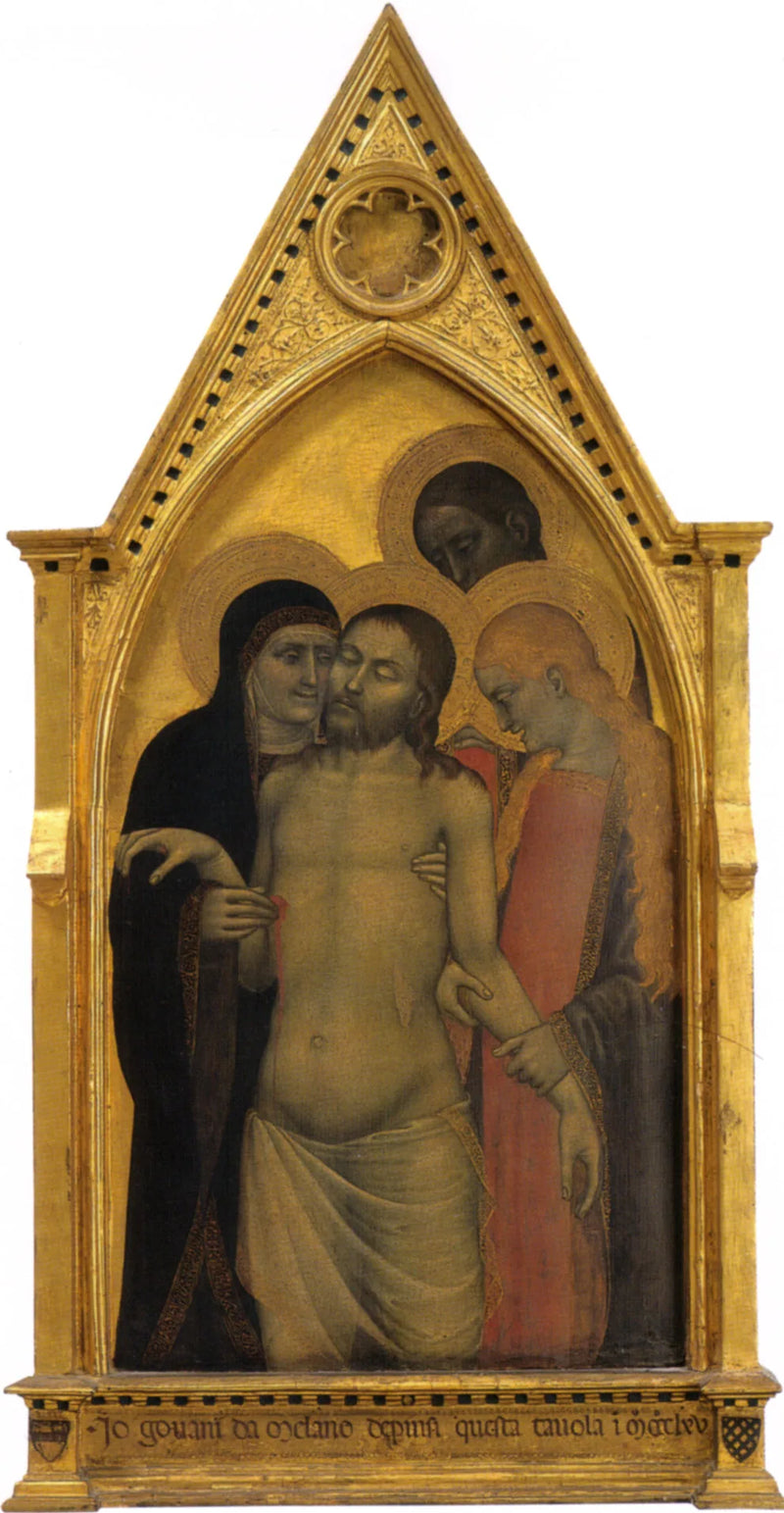 Chrystus w modlitwie - Giovanni da Milano