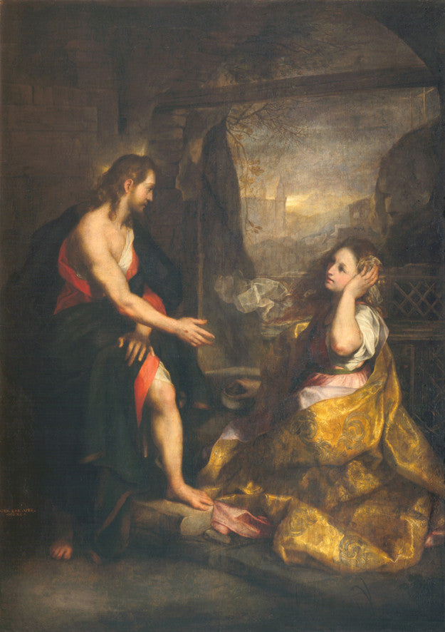 Chrystus i Maddalena - Federico Barroci