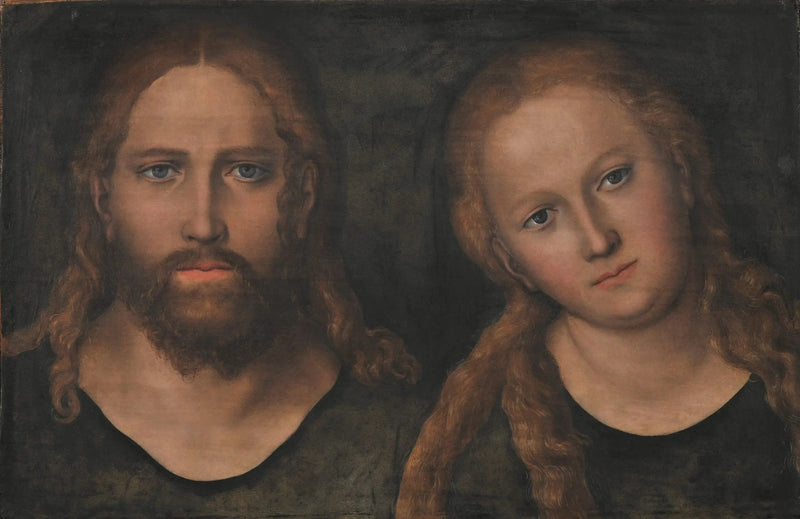 Chrystus i Maria - Lucas Cranach Starszy