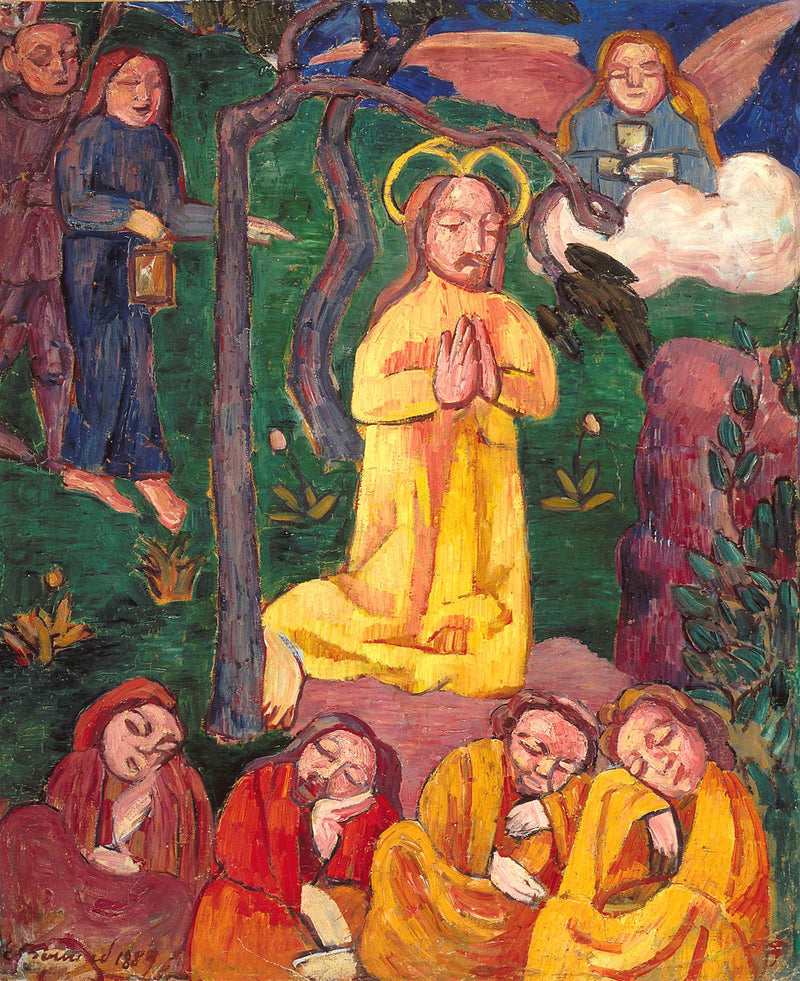 Chrystus w żółtym - Émile Bernard