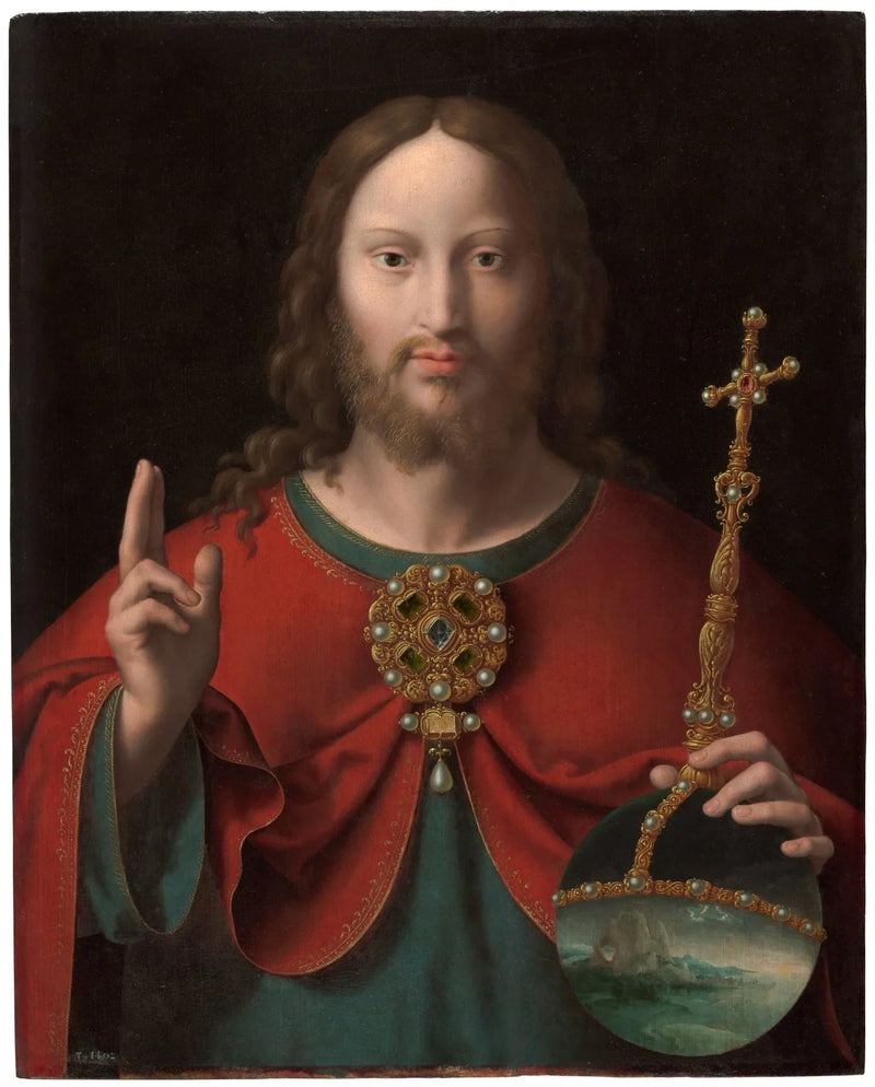 Chrystus Zbawiciel - Joos van Cleve