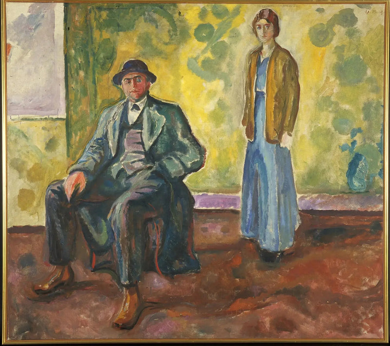 Christian i Hjørdis Gierløff - Edvard Munch