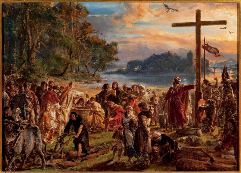 Chrystianizacja Polski 966 roku n.e. - Jan Matejko