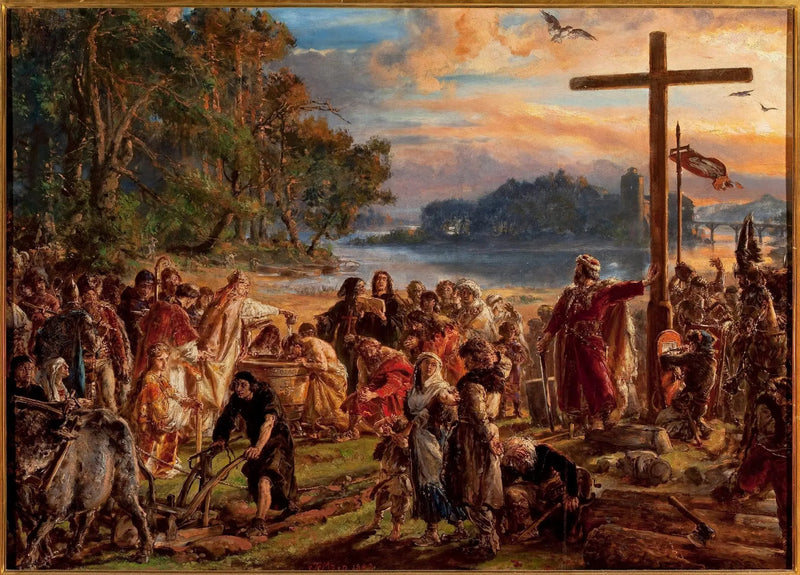 Chrystianizacja Polski 966 roku n.e. - Jan Matejko