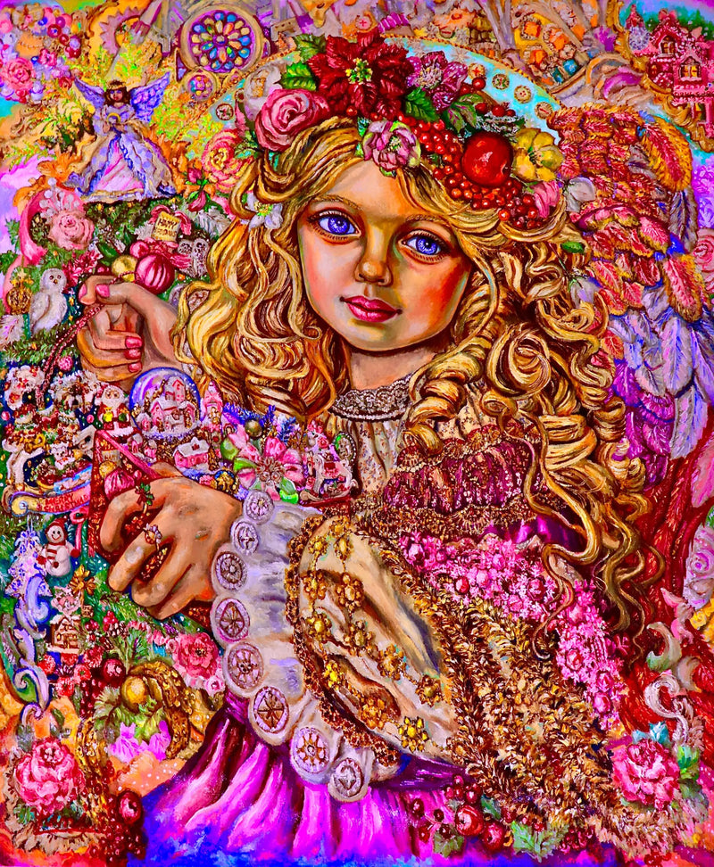 Aniołek dekoracyjny na Boże Narodzenie - Yumi Sugai